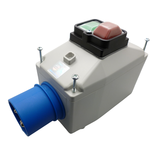 Motorschutzschalter-Gehäuse M - CEE 3P+E/9h/16A/230V - Anbaugehäuse - Leergehäuse