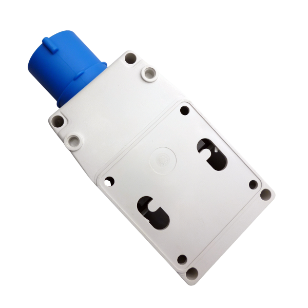 Motor protection switch - enclosure M - CEE 3P+E / 9h / 16A / 230V - built-on version - empty housing - Image 2