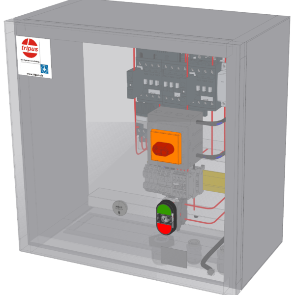 Automatische Stern-Dreiecksteuerung 11kW mit 230V AC Steuerspannung