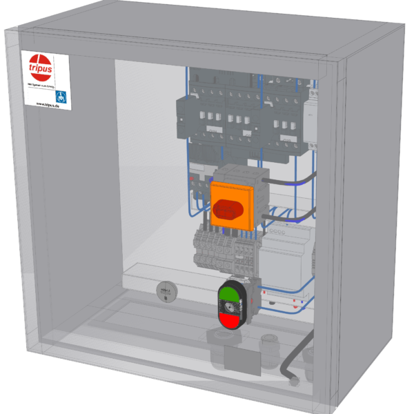 Automatische Stern-Dreiecksteuerung 11kW mit 24V DC Steuerspannung