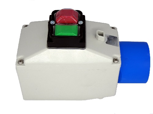 Motorschutzschalter – Gehäuse M – Schuko CEE7/7 2P+E / 16A / 230V – Aufbaugehäuse – Leergehäuse