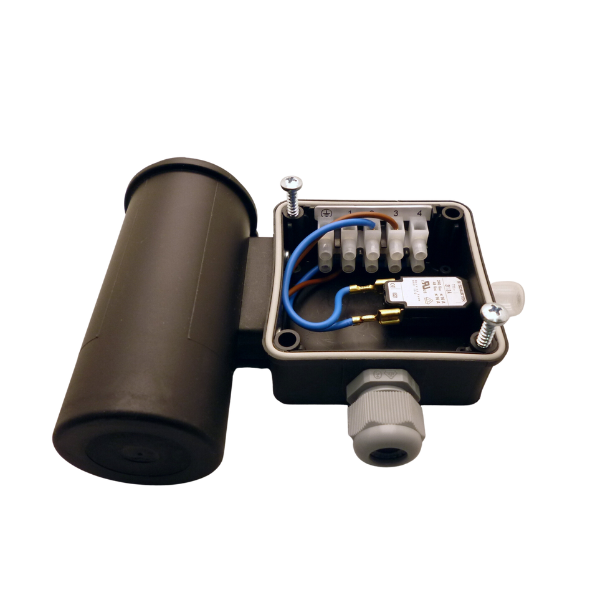 Gehäuseunterteile (geschlossene Ausführung) für Motorstarter Gehäusesystem A & D mit Kondensatorköcher & Überlastschutz 2A
